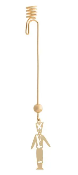 Nordahl Andersen Lysholder med Soldat - forgyldt 98862422000