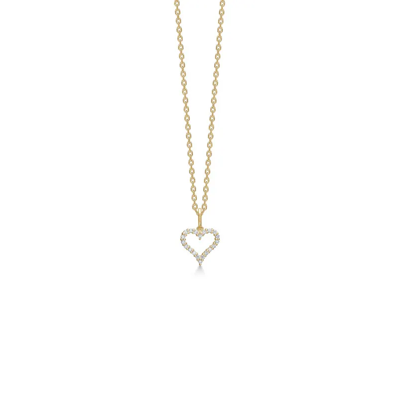 Mads Z Tender Heart Guld Vedhæng 1531312
