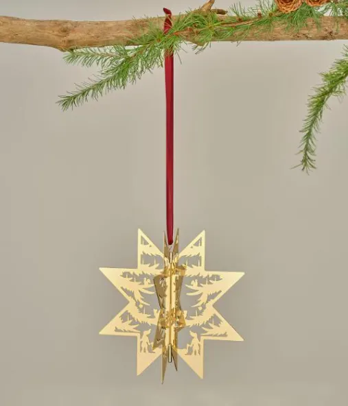 Nordahl Andersen - Topstjerne Forgyldt 16,5 cm 98863162000