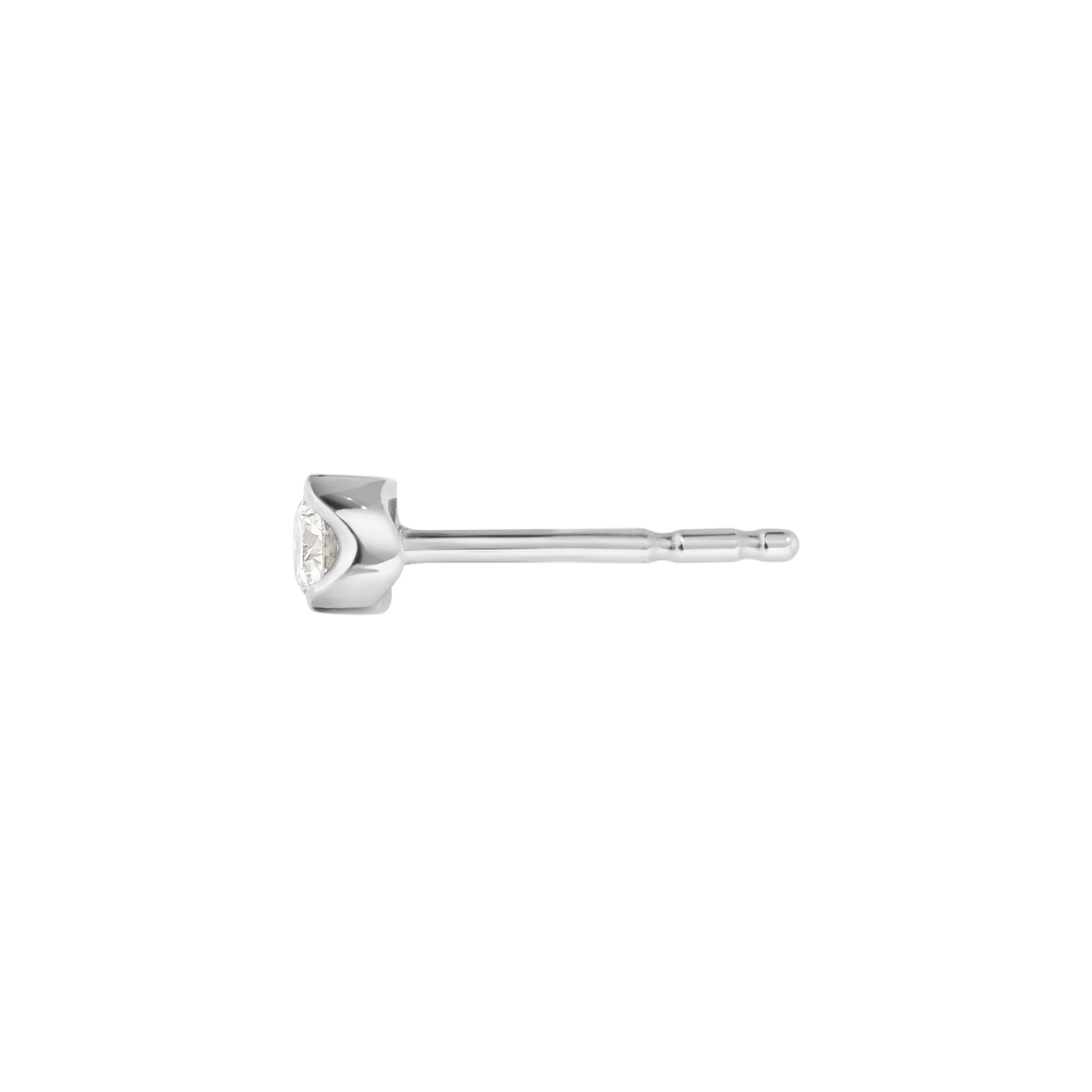 Georg Jensen Hvidguld Diamonds Solitaire Ørestik 20001348