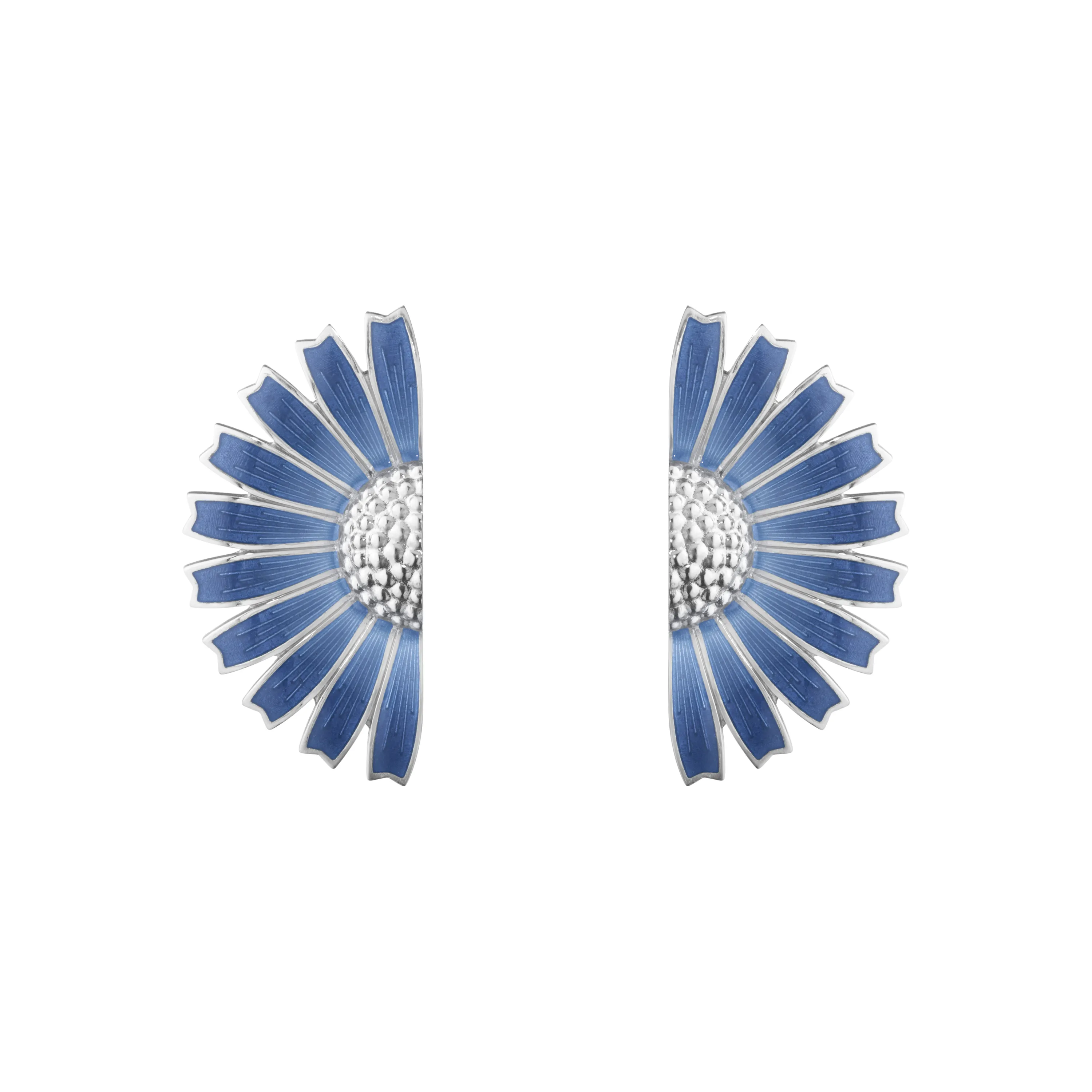 Georg Jensen Daisy Ørering Sølv Blå 20001547
