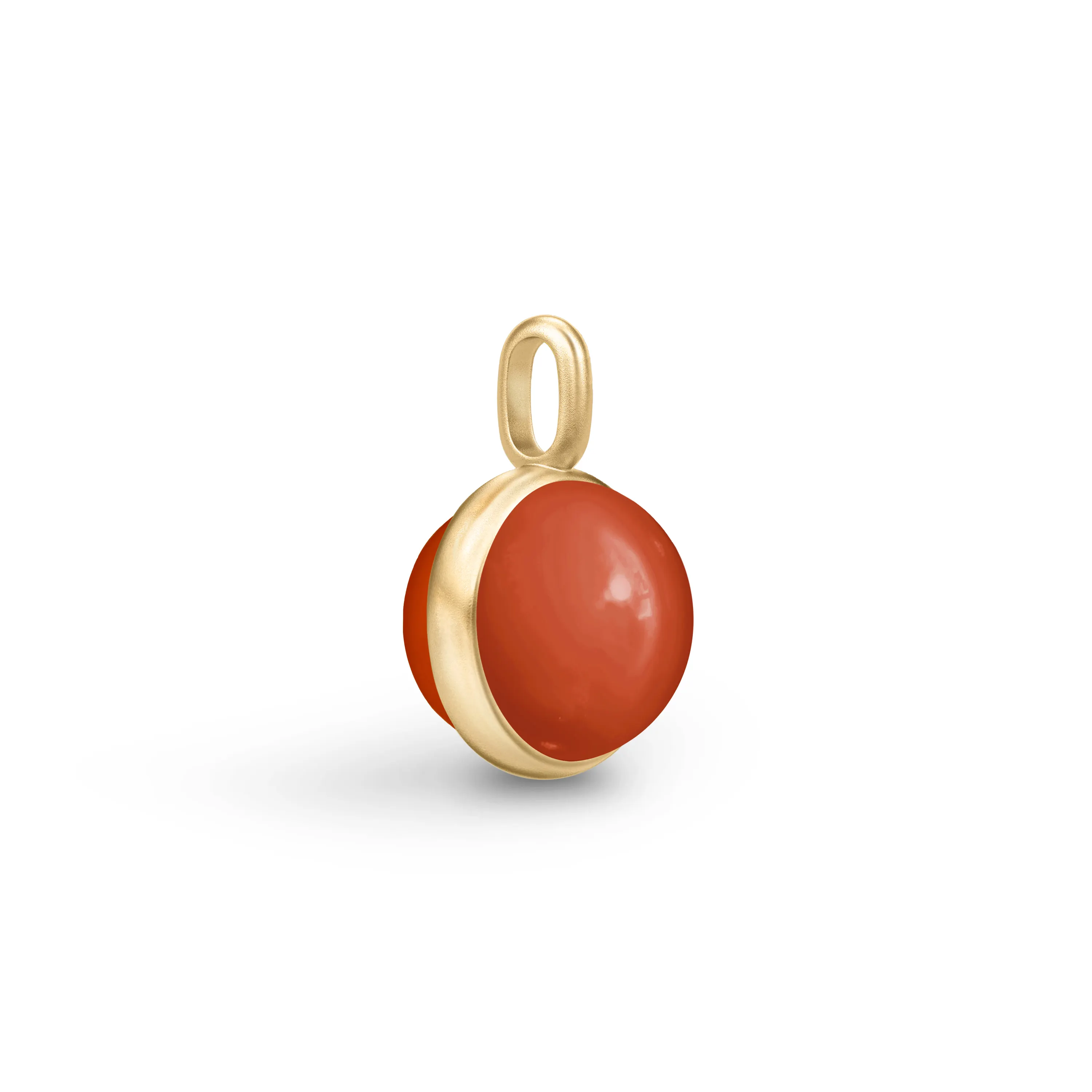 Julie Sandlau Prime Vedhæng Red Coral Crystal PD19GDRECOCR