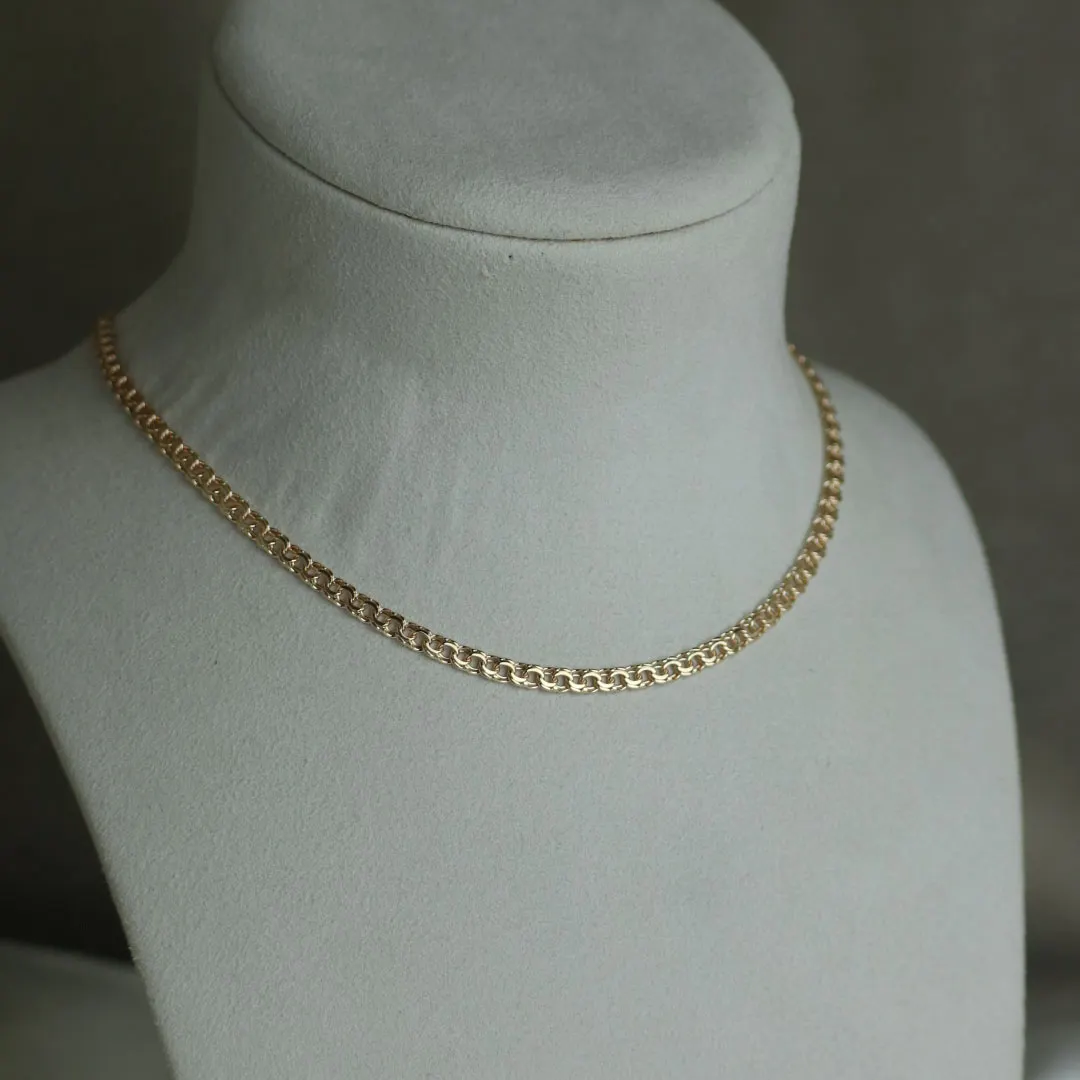 BNH Bismark Kæder 8 kt guld 4,0 mm