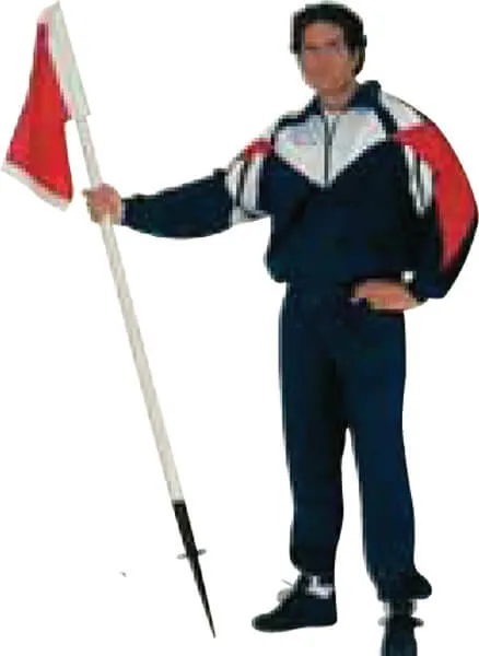 Hjørnestok med spyd