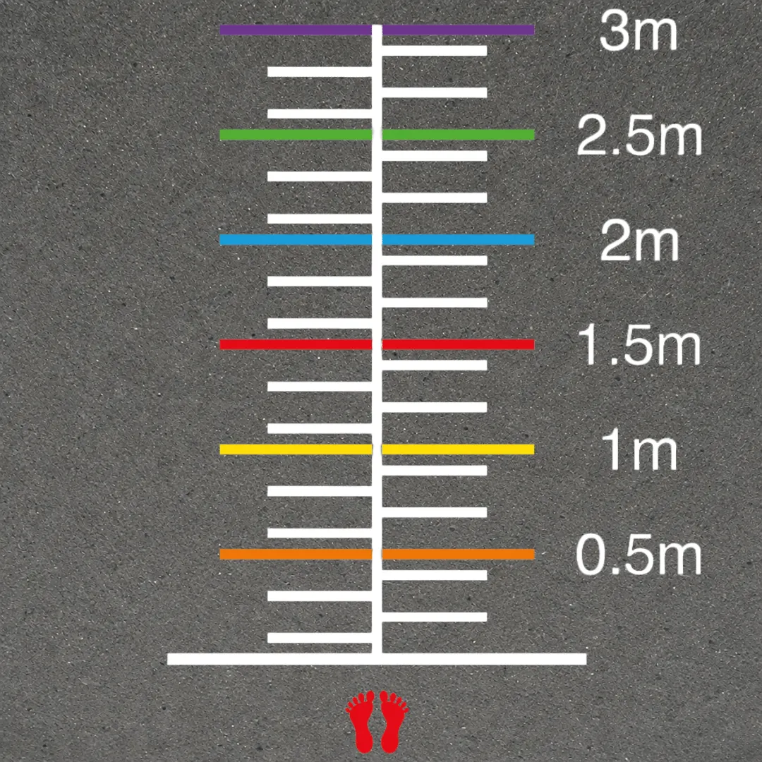 Stor længdespringsbane