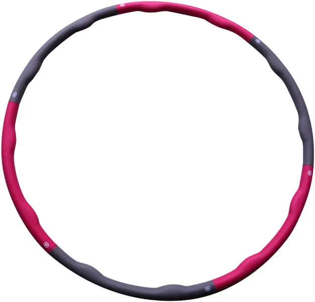 Hula hop ring med vægt 1,2-2,0 kg