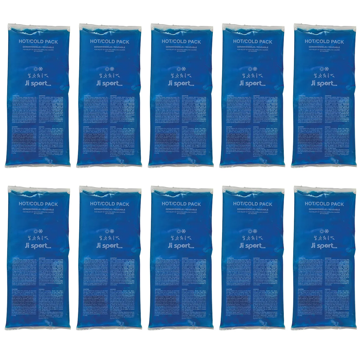 10 stk. genanvendelig isposer