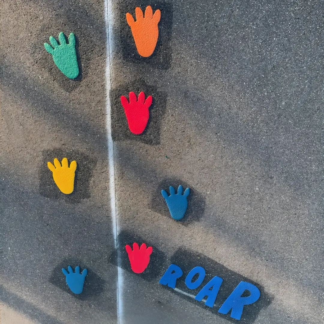 Bjørnespor i termoplast