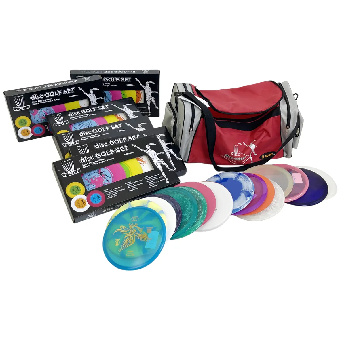 Lykkediscgolf pakke