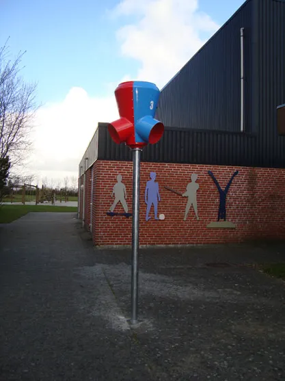 Basketballstativ Blæksprutte