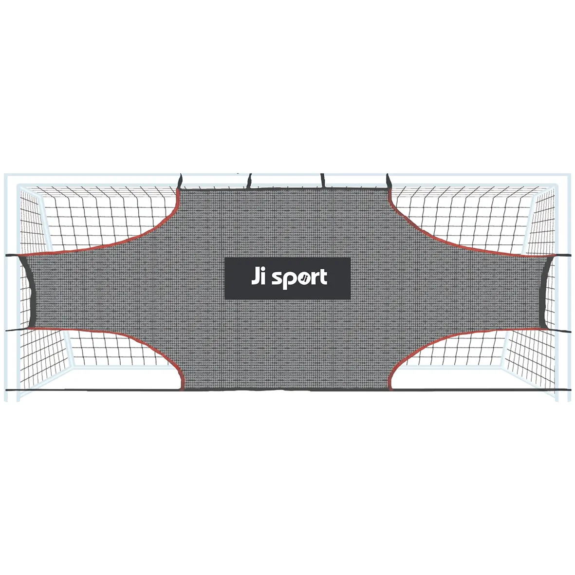 Skudtræningsnet fodbold str. 5 x 2 m