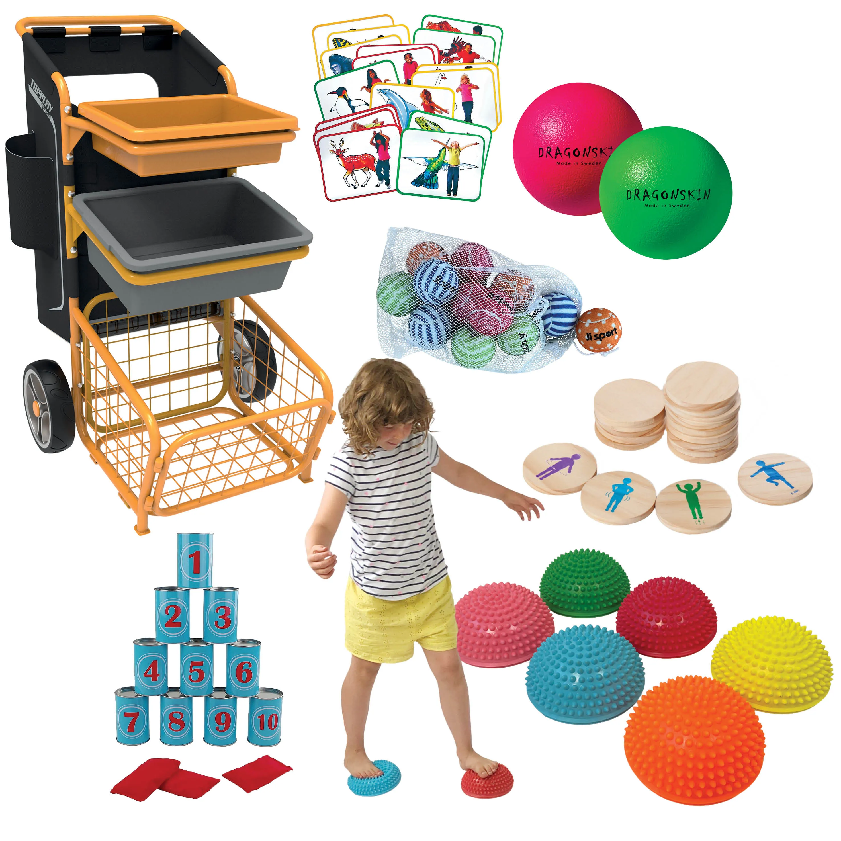 Multi-Flex legevogn med udstyr