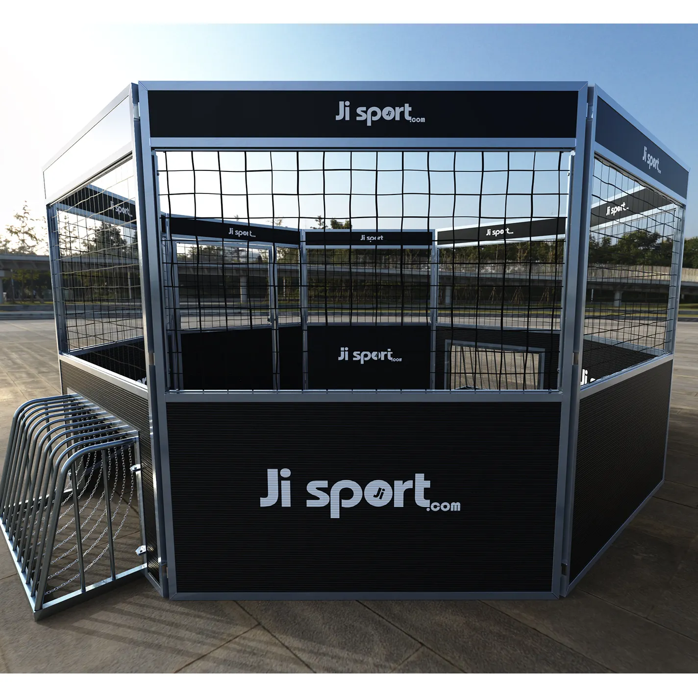 Pannakenttä korkeilla laidoilla