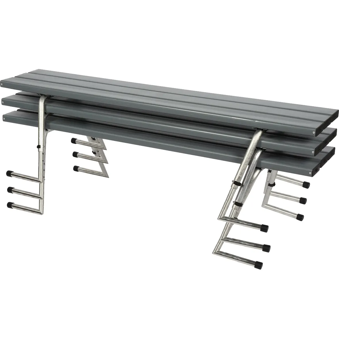 Korkeussäädettävä pinottava penkki