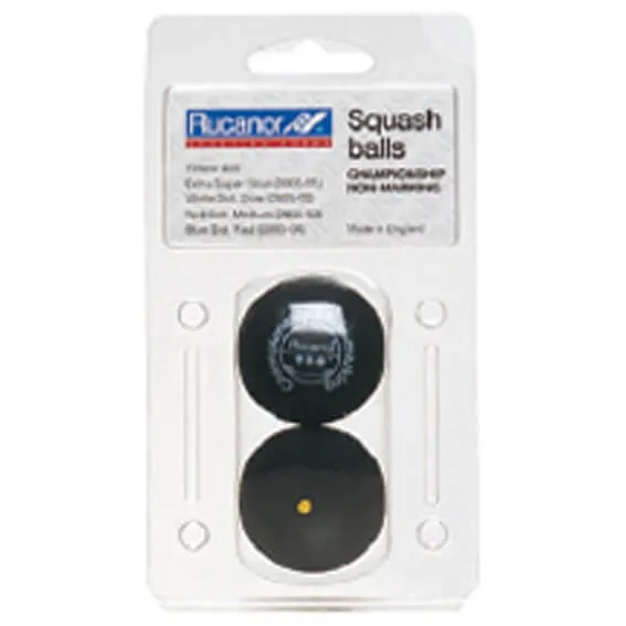 Squash palloja 2 kpl.