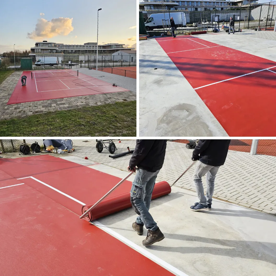 Siirrettävä Pickleball-kenttä