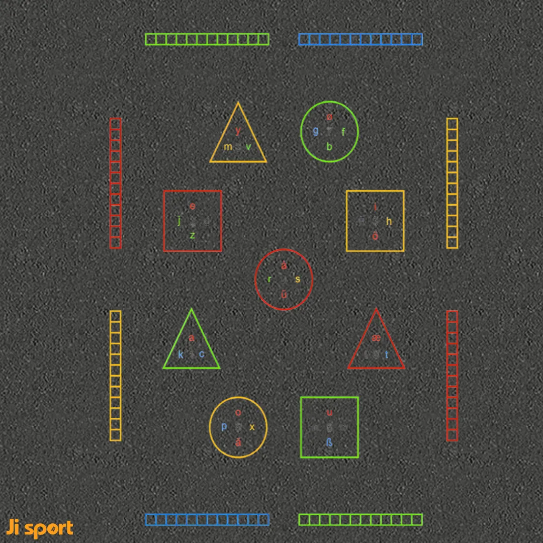 Leg På Streg, figurbane i termoplast