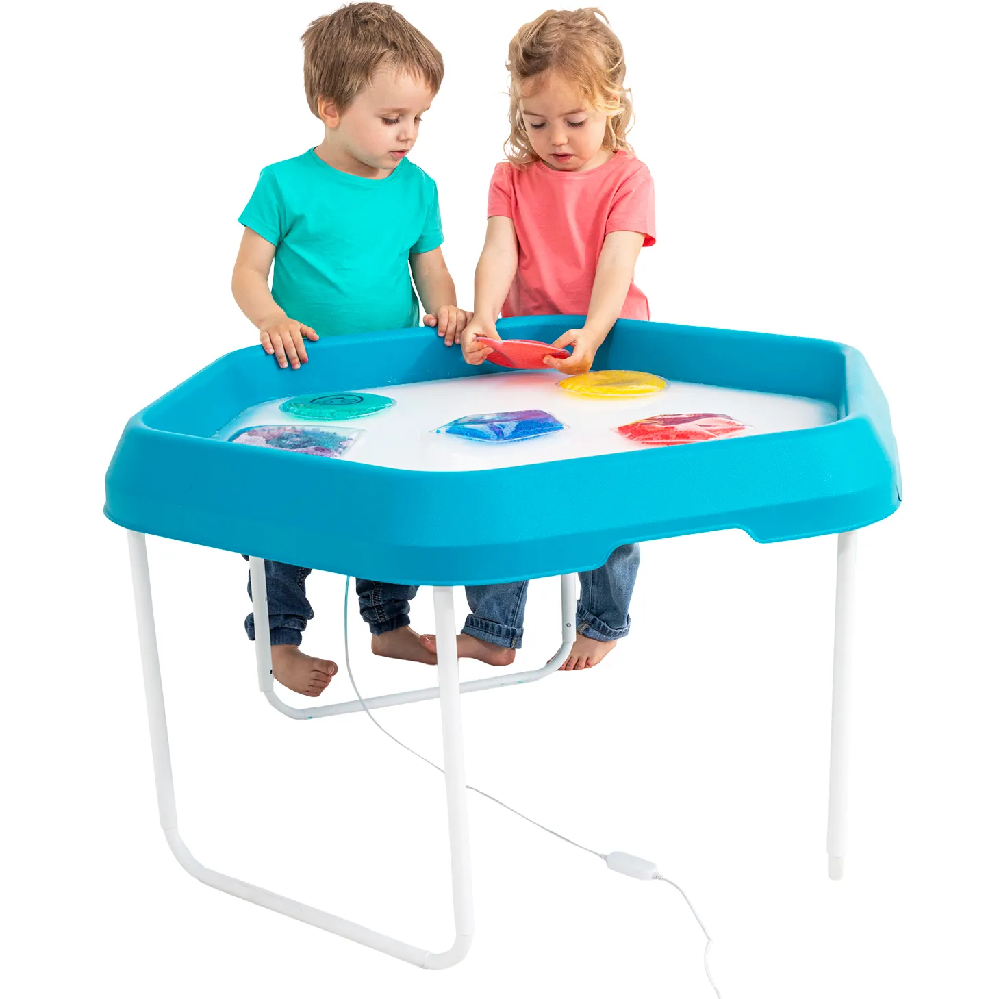 LED-sensorinen alusta telineellä