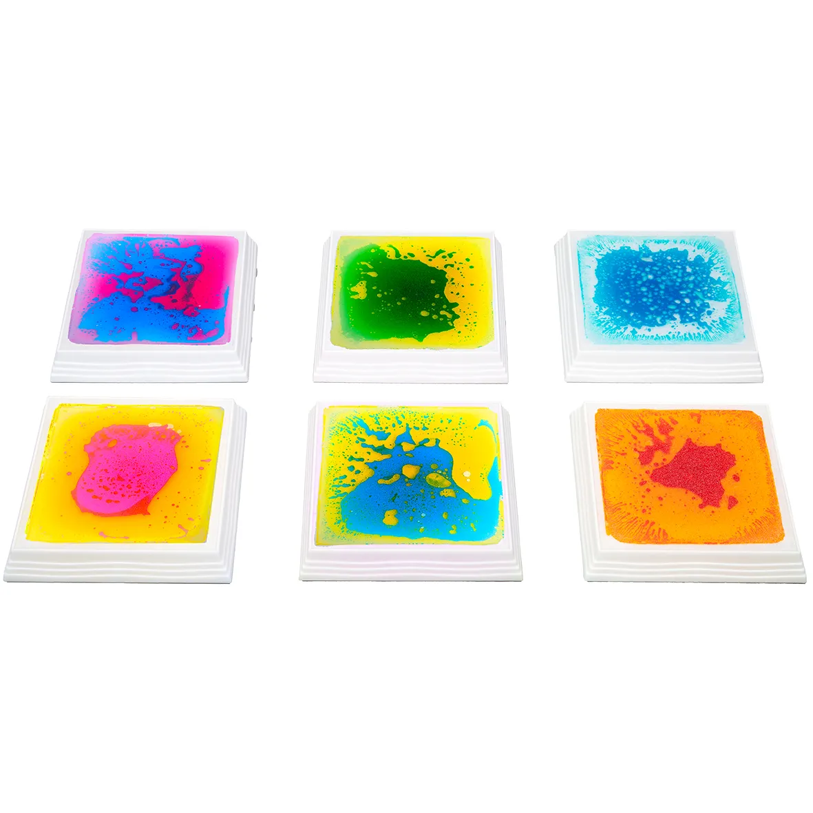 Sensorinen LED-tasapainokivisarja, 6 kpl