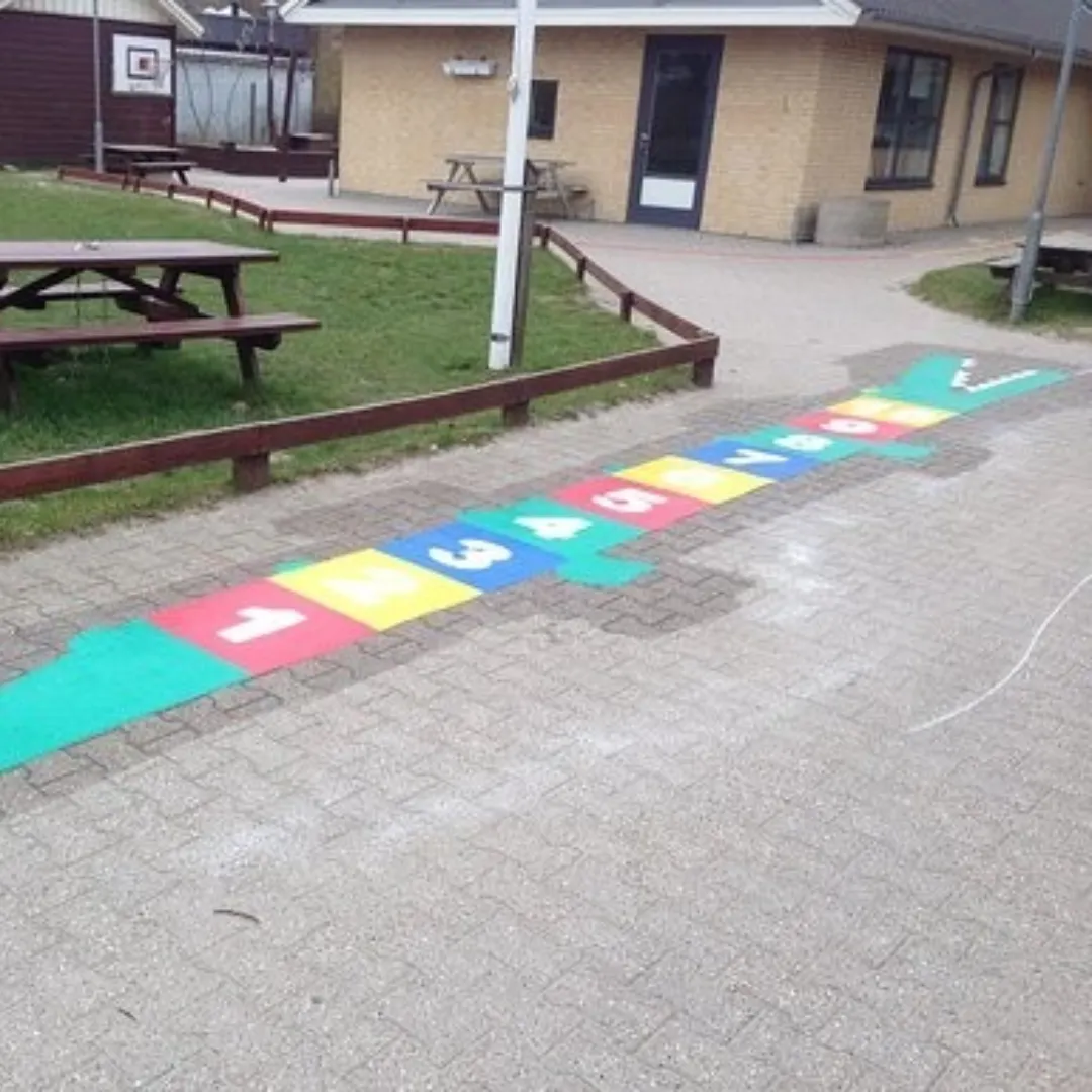 Tal Krokodille i termoplast