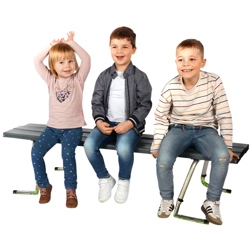 Korkeussäädettävä pinottava penkki