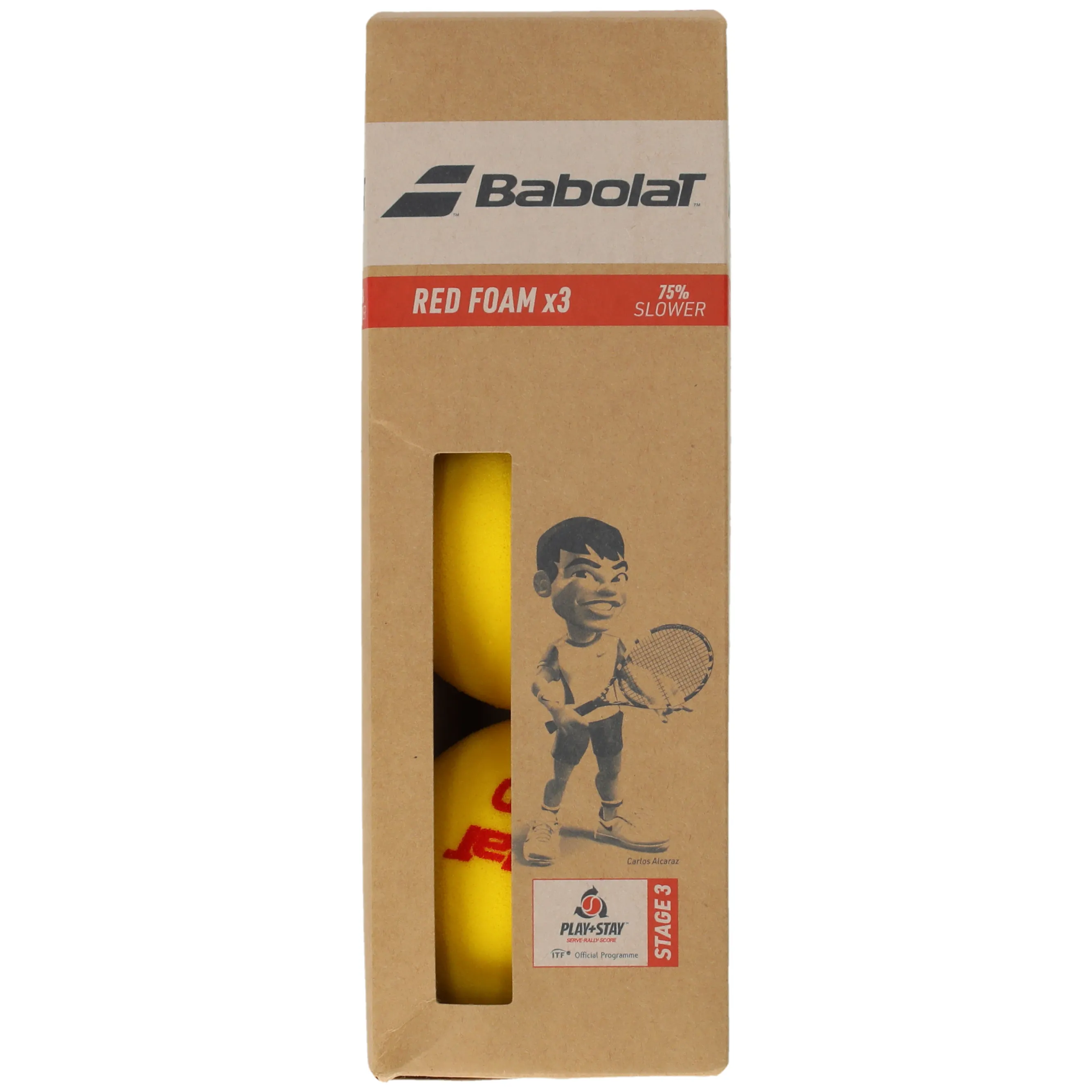 Babolat vaahtotennispallot. 3 kpl