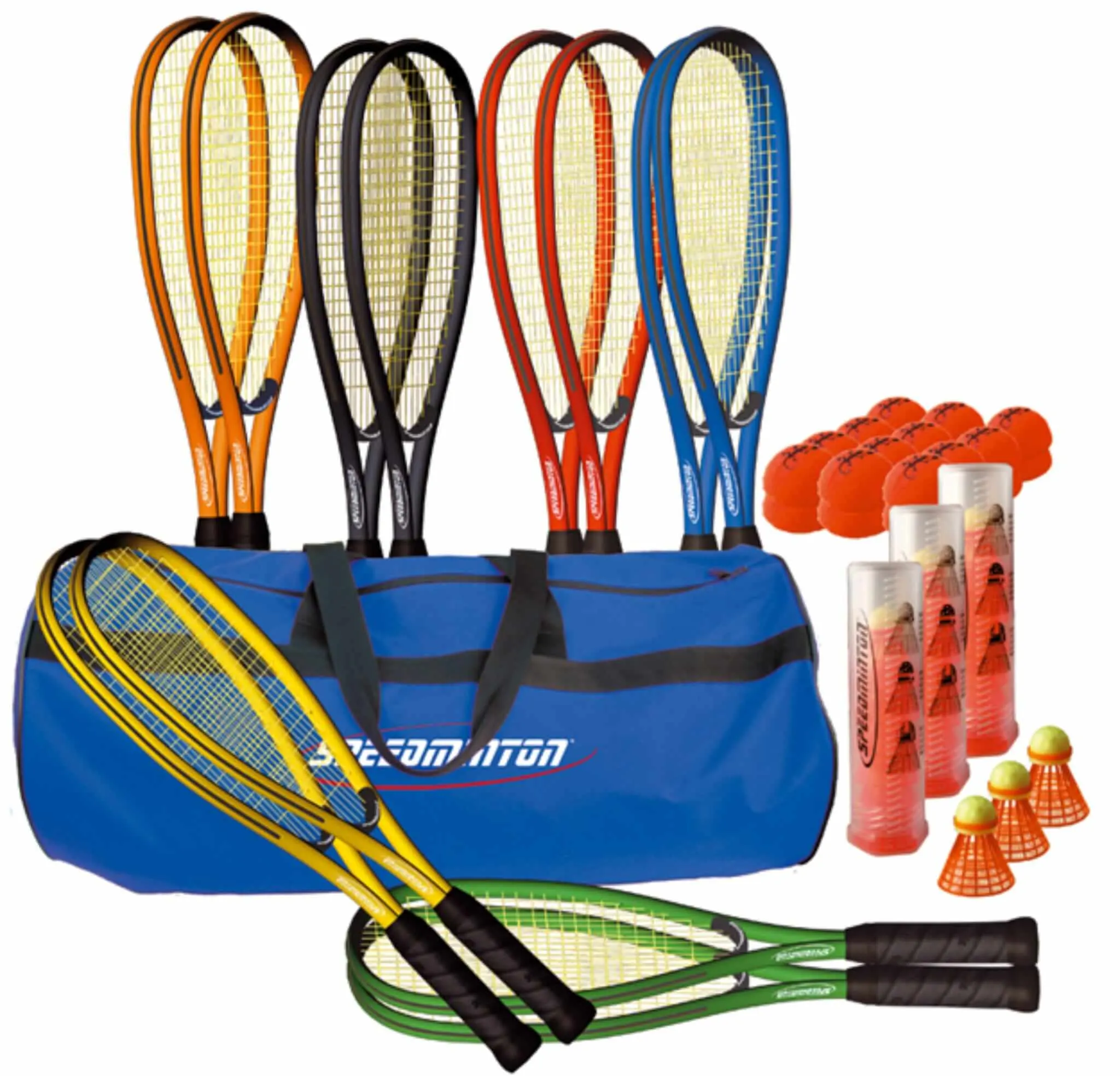 Speedmintonpaketti 12 kpl