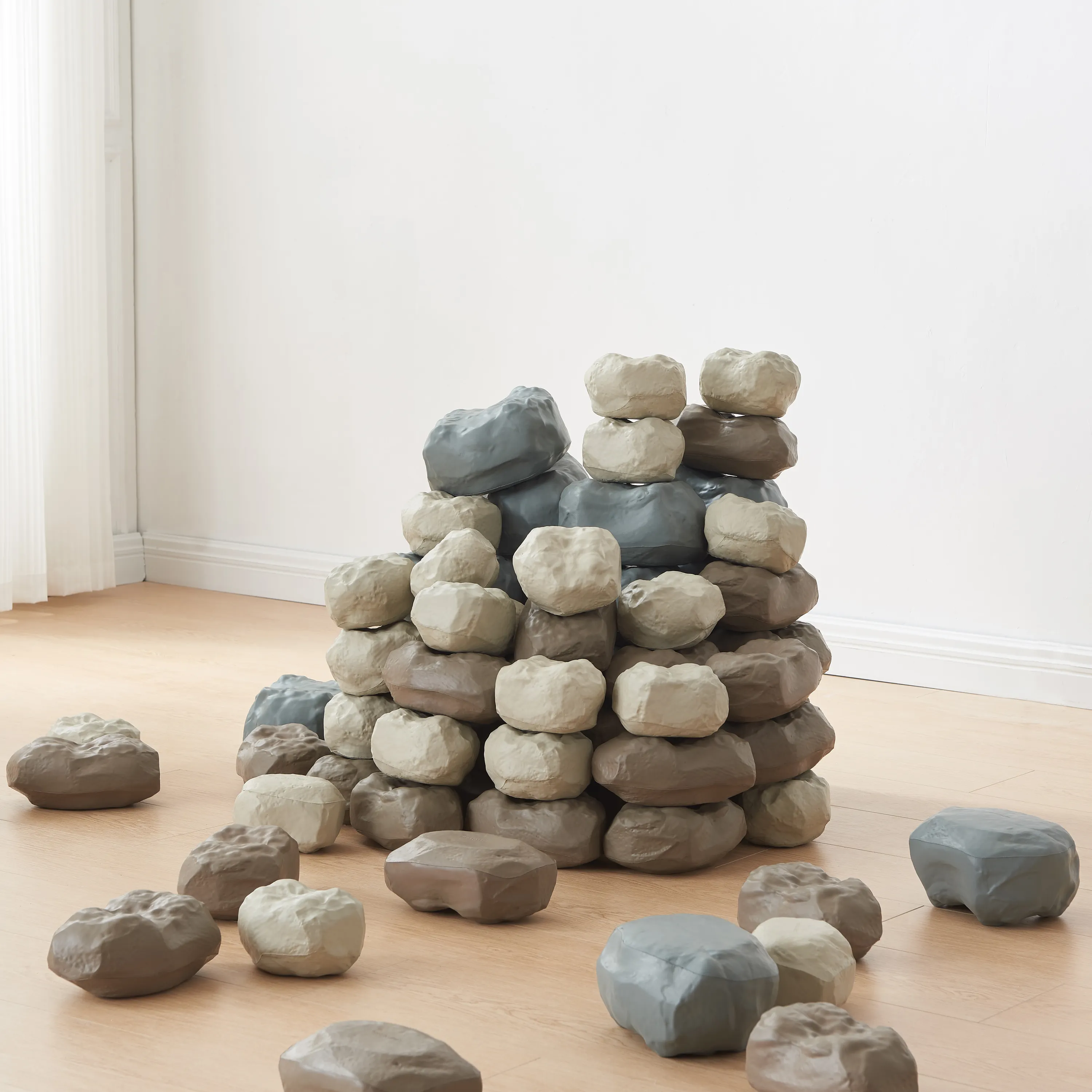 Suuri “Kivi” vaahtorakennuspalikkapaketti