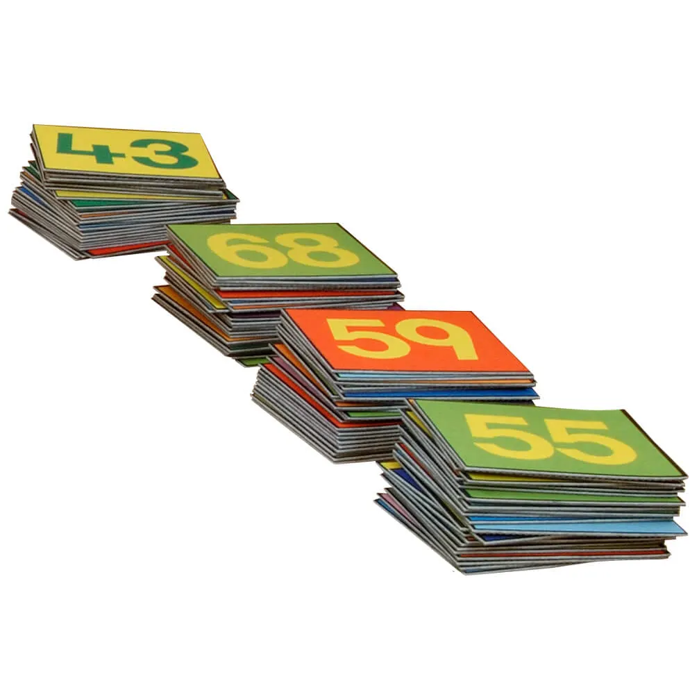 Numerolaatat - 100 kpl