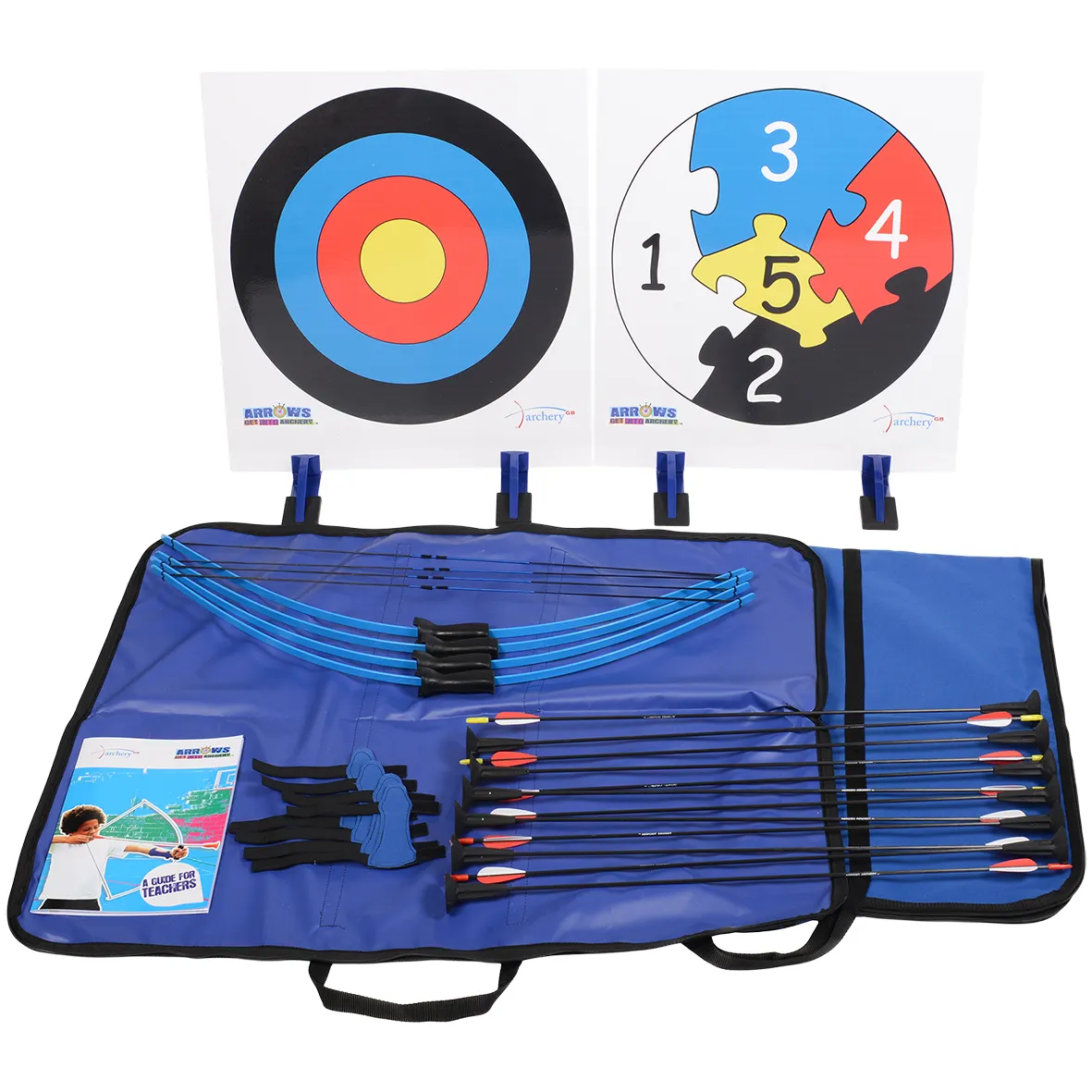 Arrows-jousiammuntasetti - 4 jousia