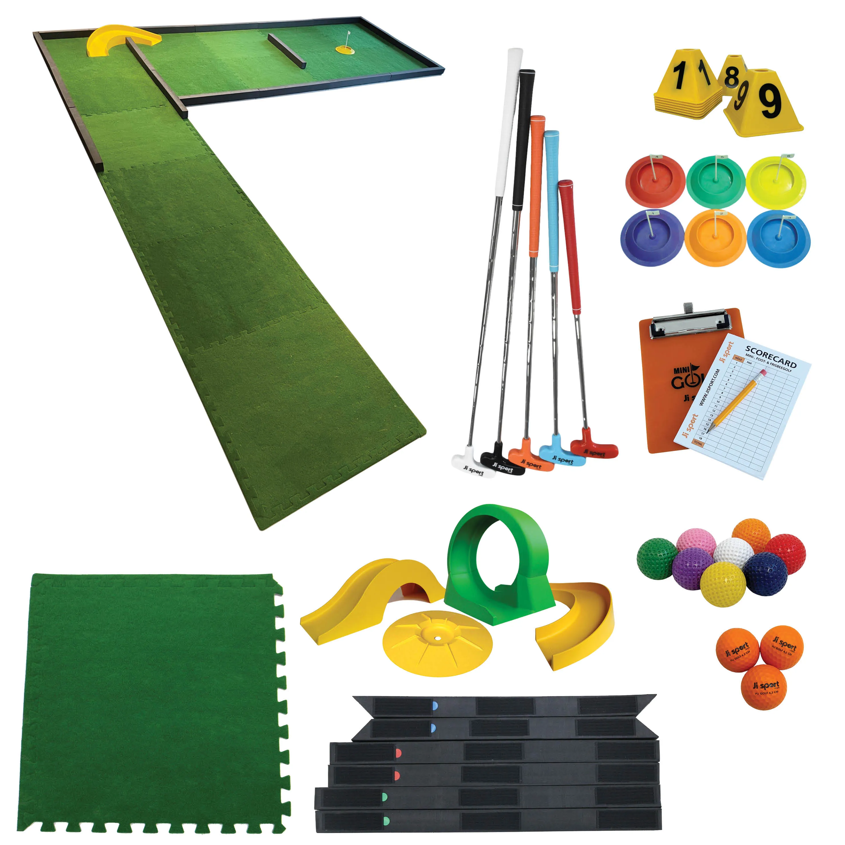 Stor institusjons-minigolfpakke