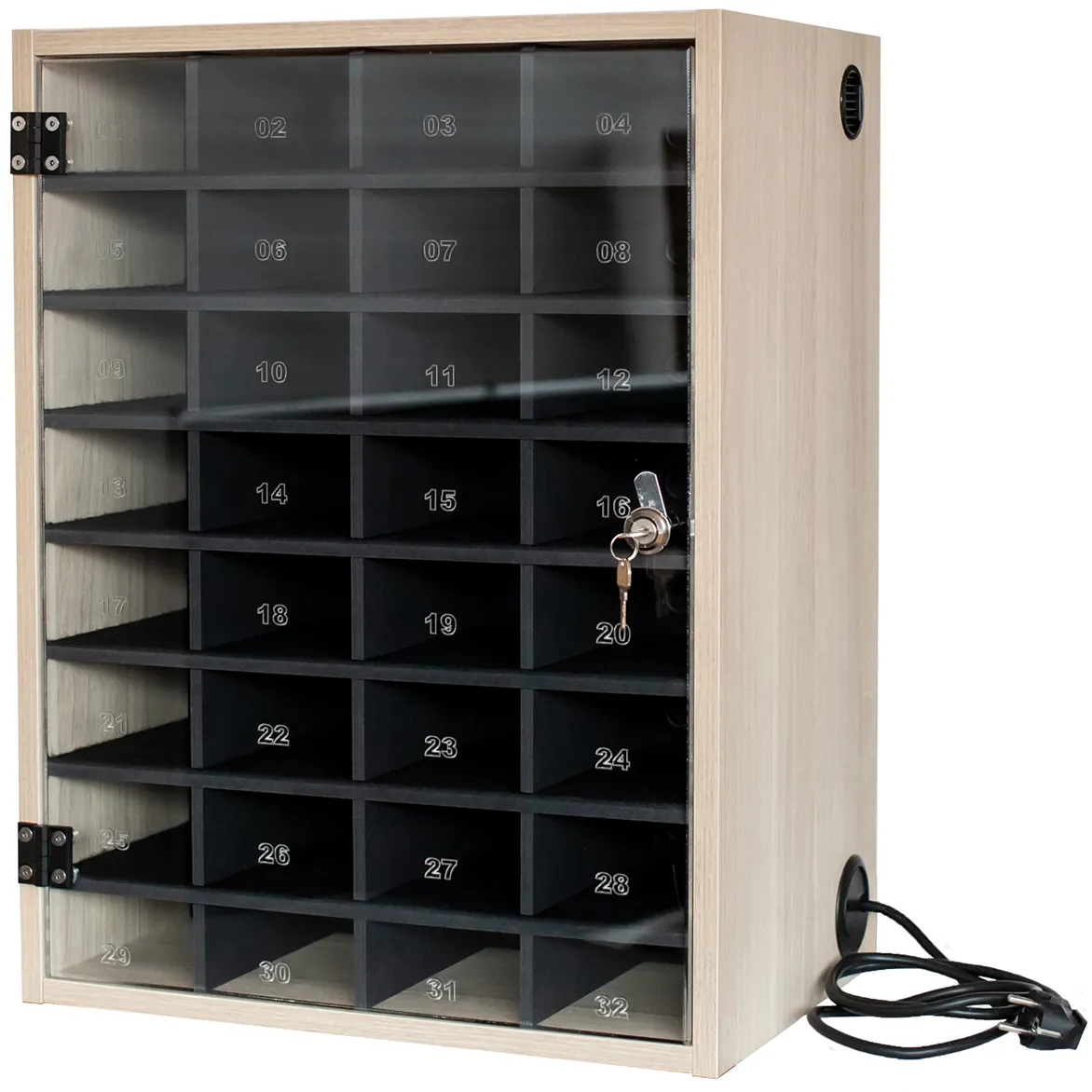 Mobiltelefonskap med lading