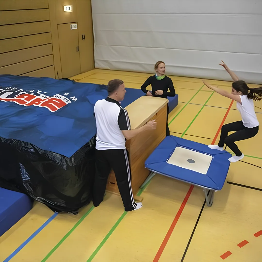 Air-Pit landingsmatte for gymnastikk