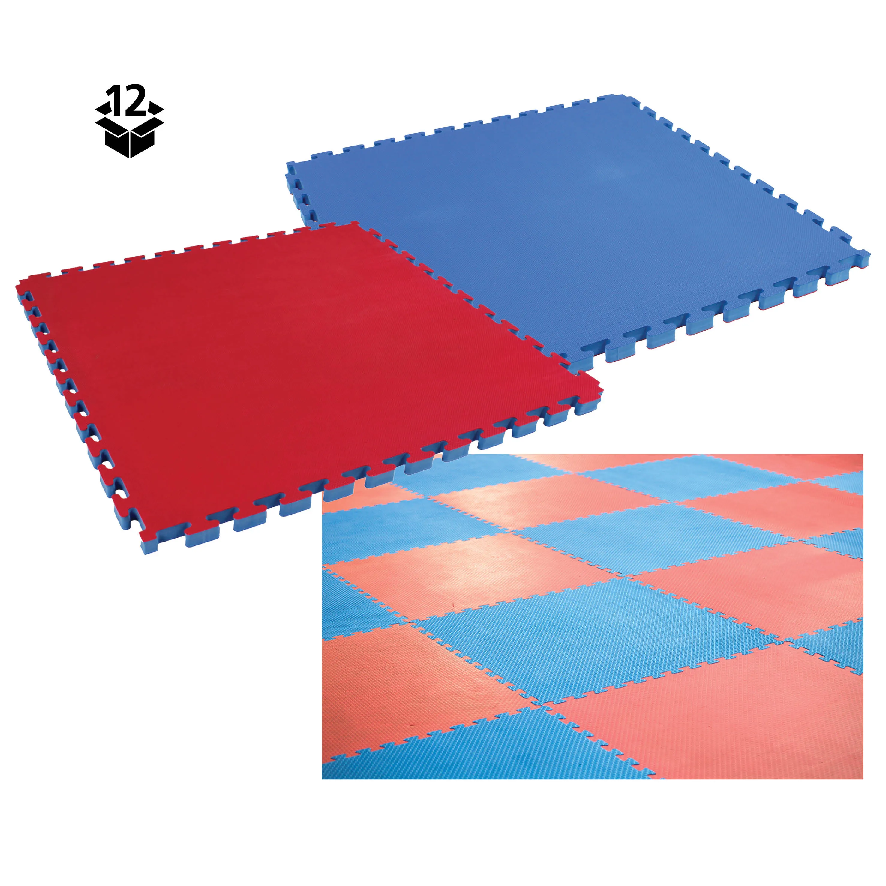 Softgulvpakke - 12 stk.