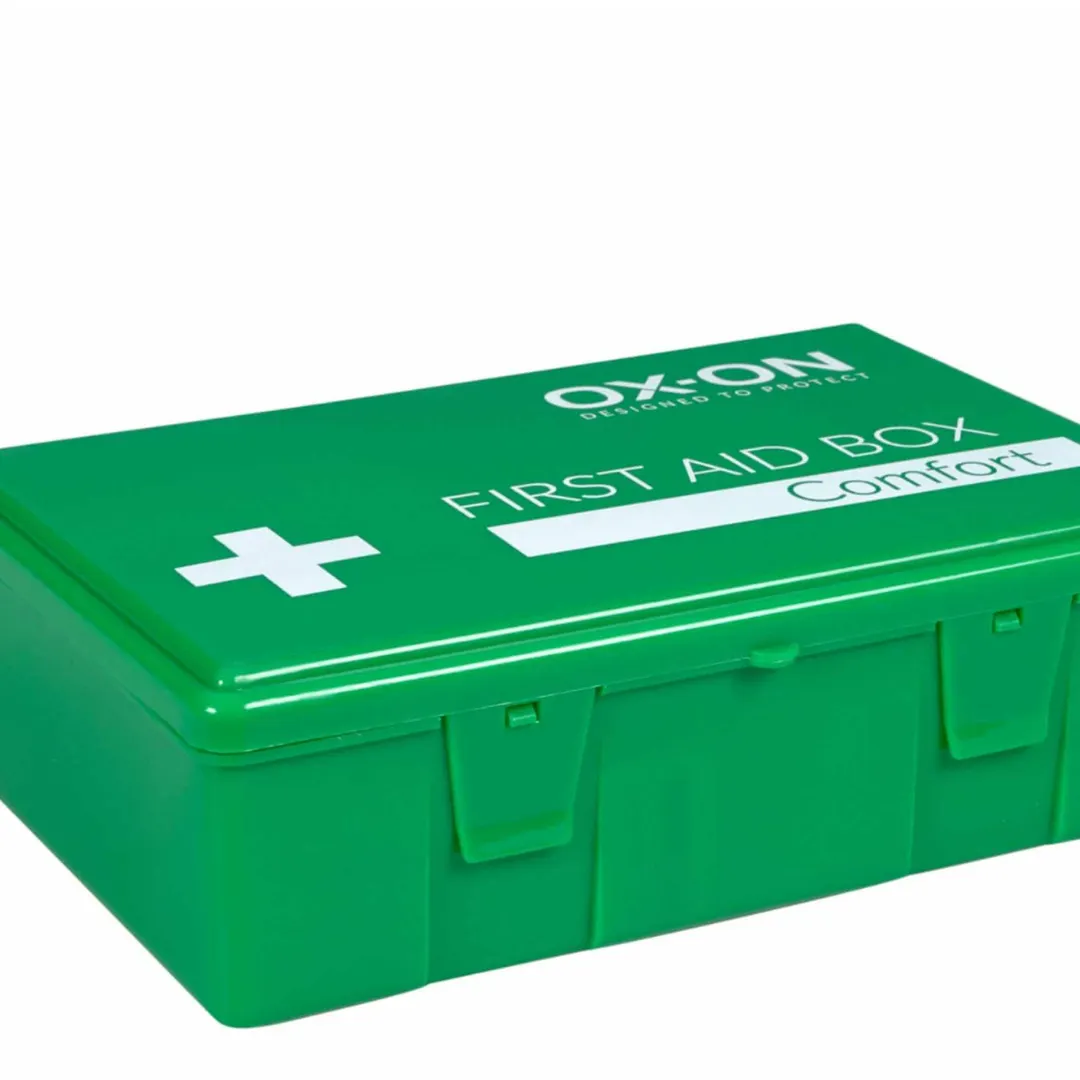 Førstehjelpsskrin med innhold