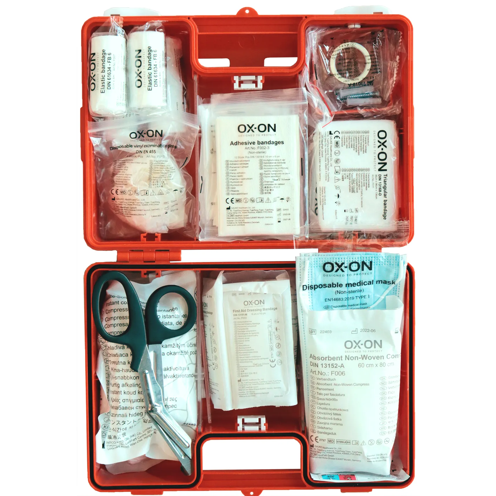 XL Førstehjelpsskrin med innhold