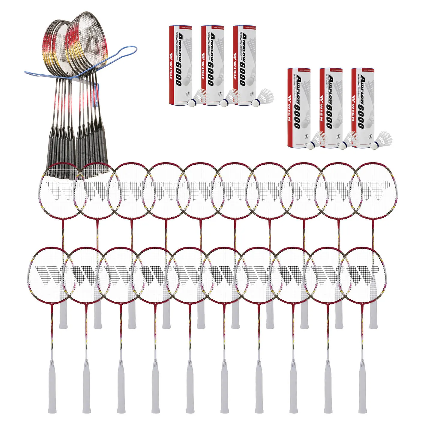 Stor badmintonpakke inkl. oppheng Stor badmintonpakke inkl. oppheng