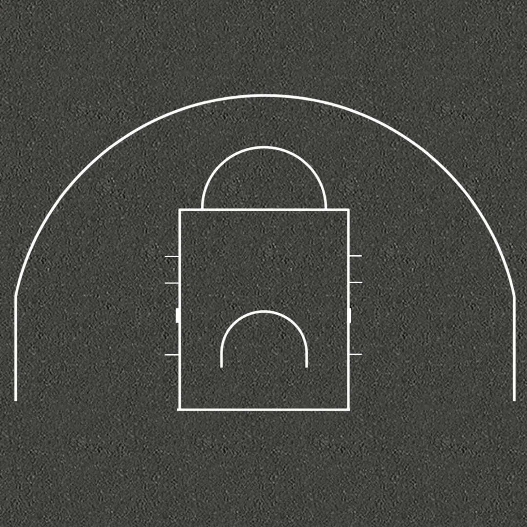 Termoplast - Basketballbane Streetbasket med 3 poeng