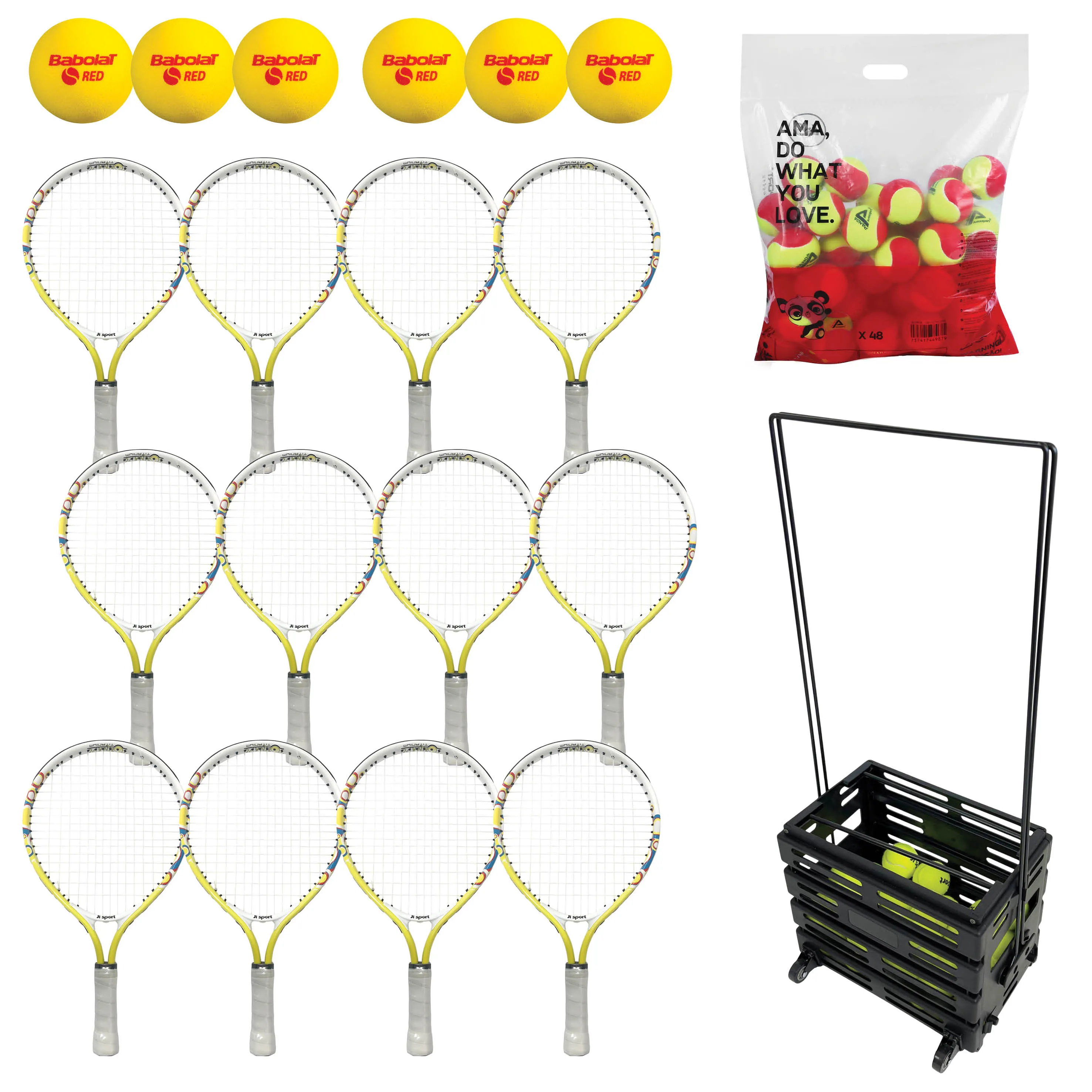 Stage 3 tennispakke for de yngste spillerne