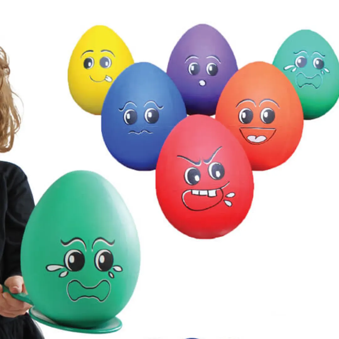 Stor skje og egg pakke -6stk