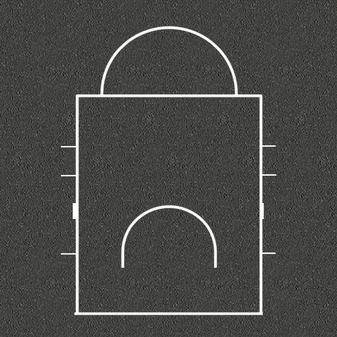 Termoplast - Basketballbane Streetbasket