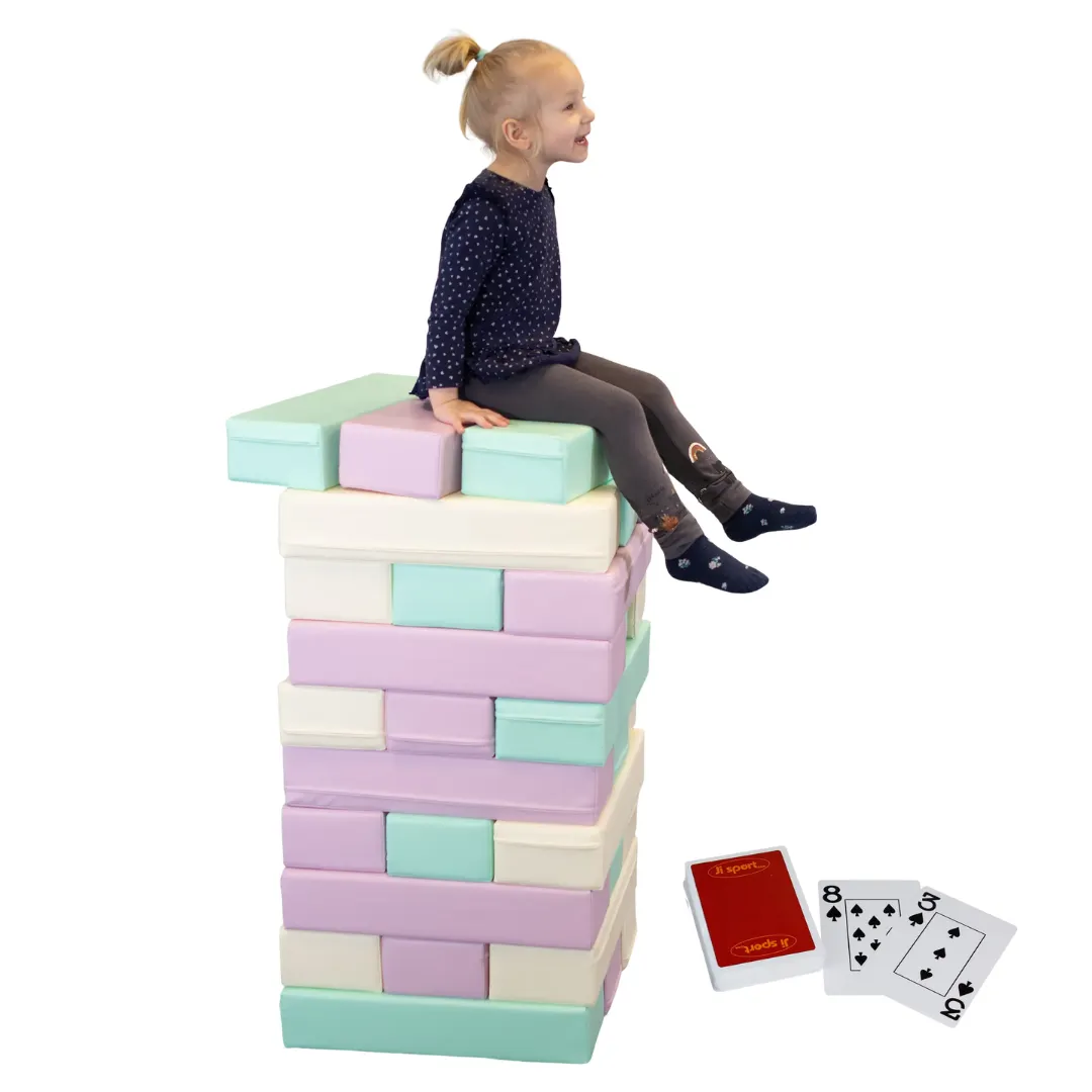 Kjempe skumlek­tårn