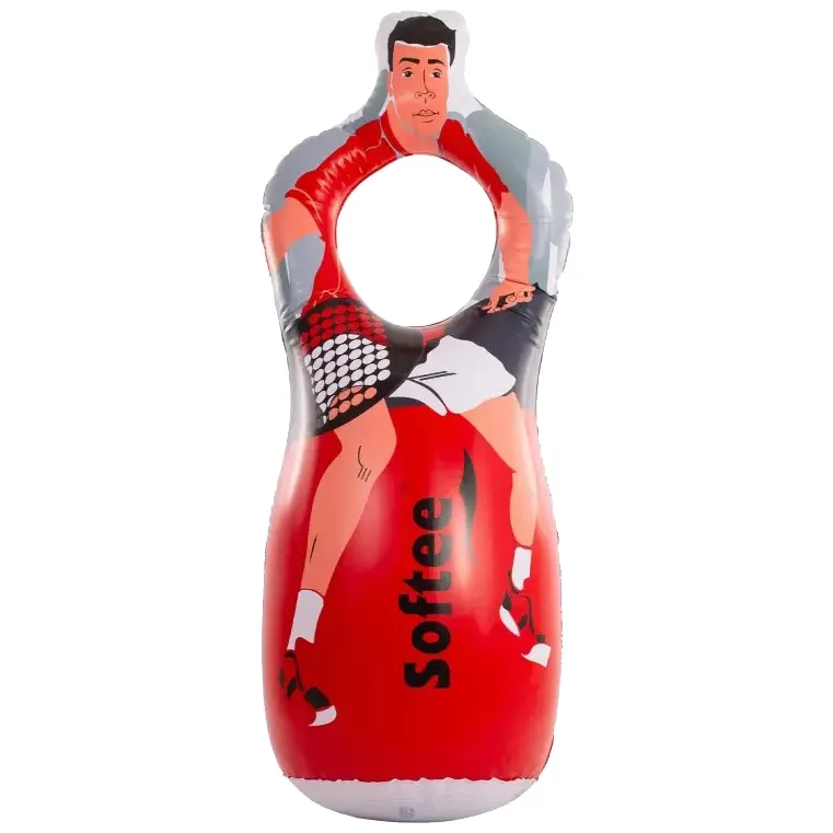 Oppblåsbar tennisfigur