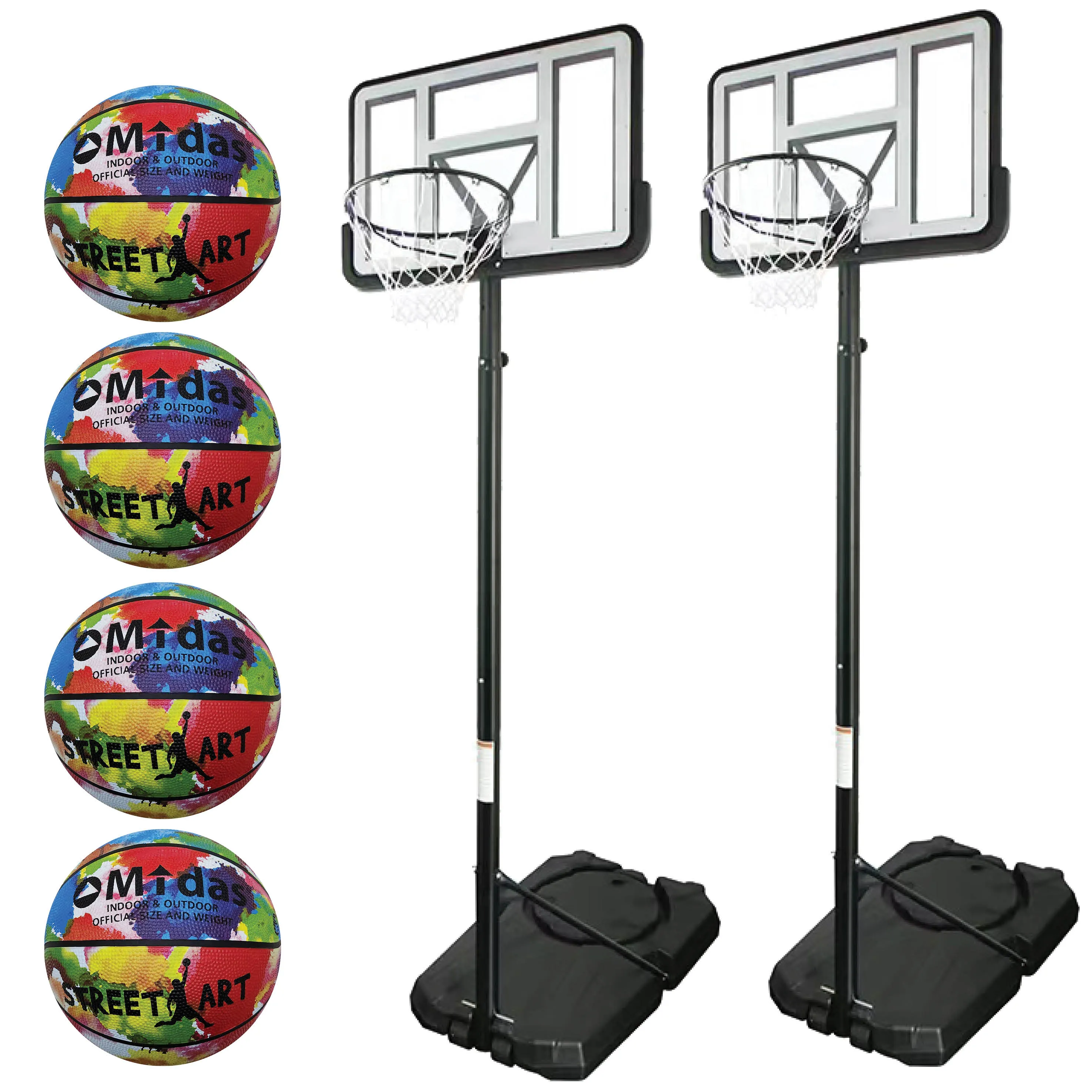 Streetbasketball pakke