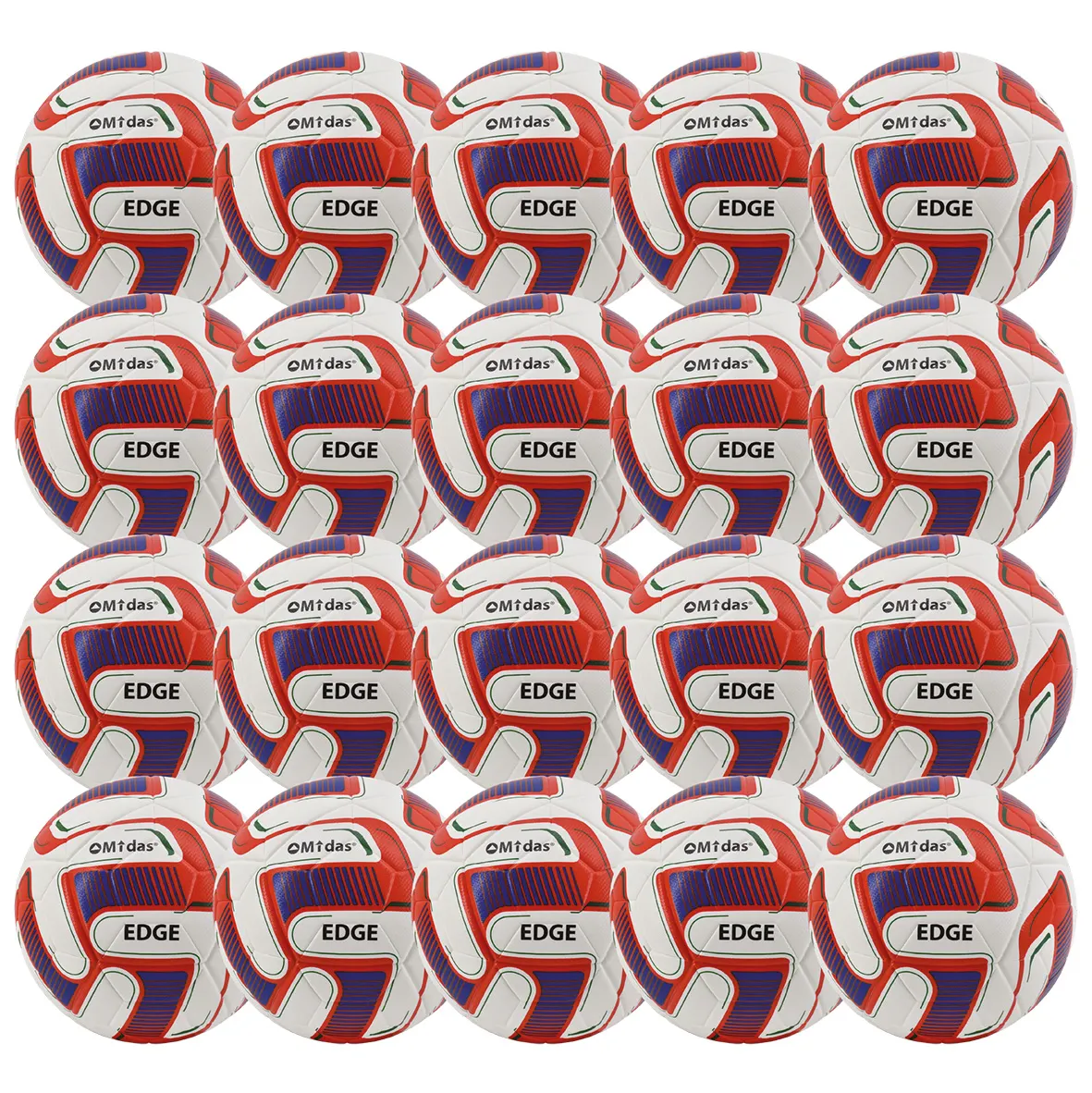 Midas Edge fotballpakke med 20 stk.