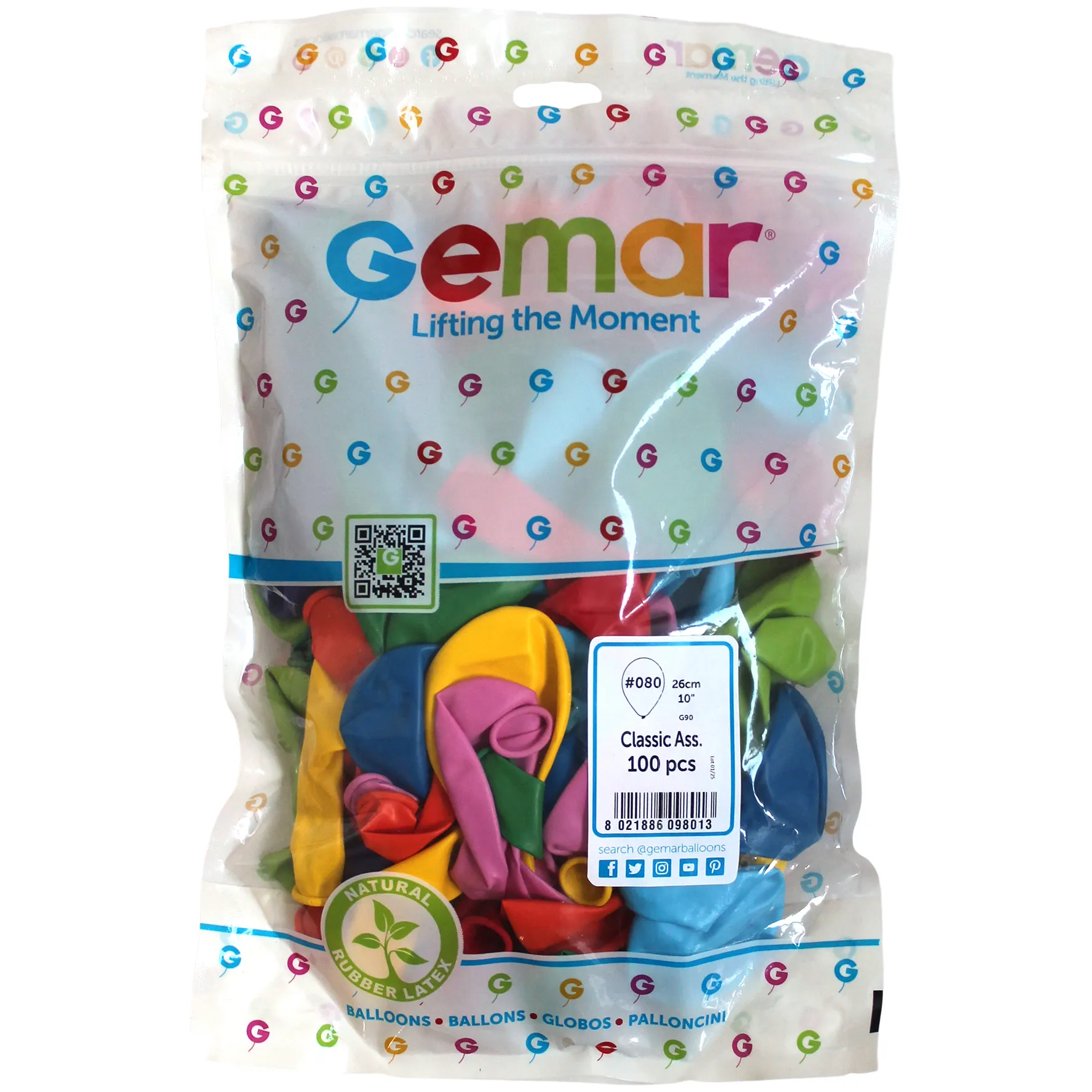 Ballonger i pose - 100 stk