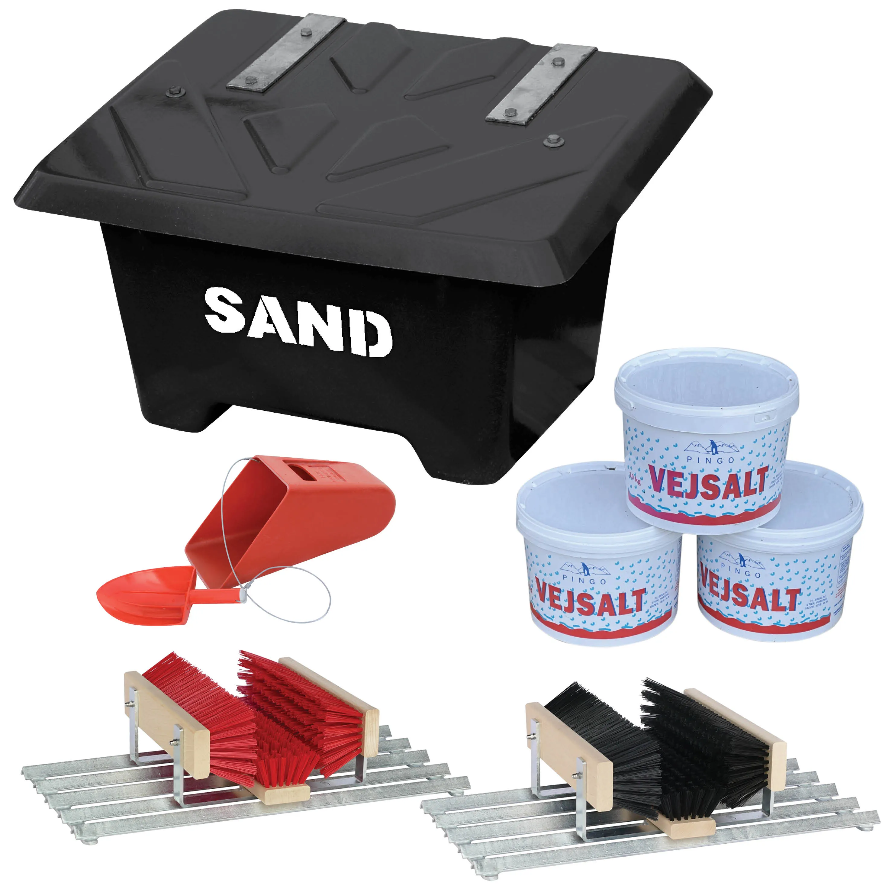 Skolegårdspakke is & snø