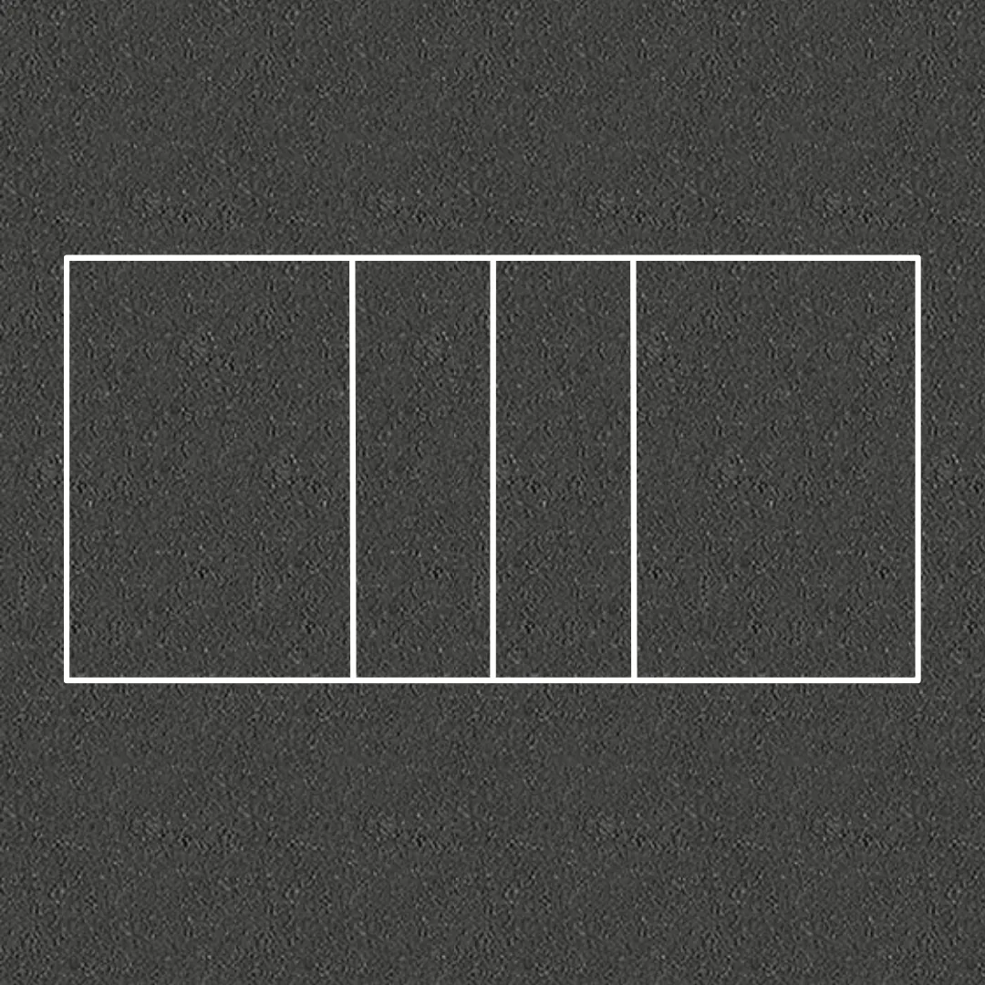 Termoplast -volleyballbane