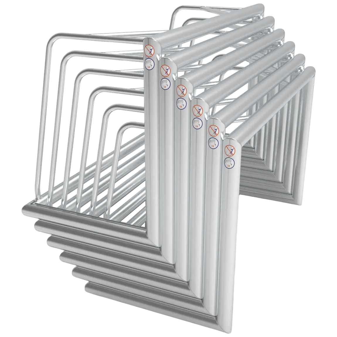 Helsvetsat minifotbollsmål-paket