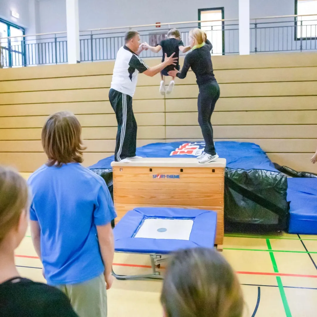 Air-Pit landningsmatta för gymnastik